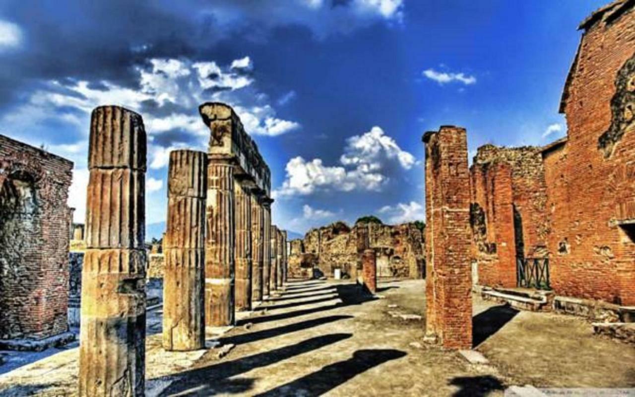 B&B Maison Blanche Pompei Exterior foto